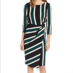 Midi cocktail dress! Beautiful colors!